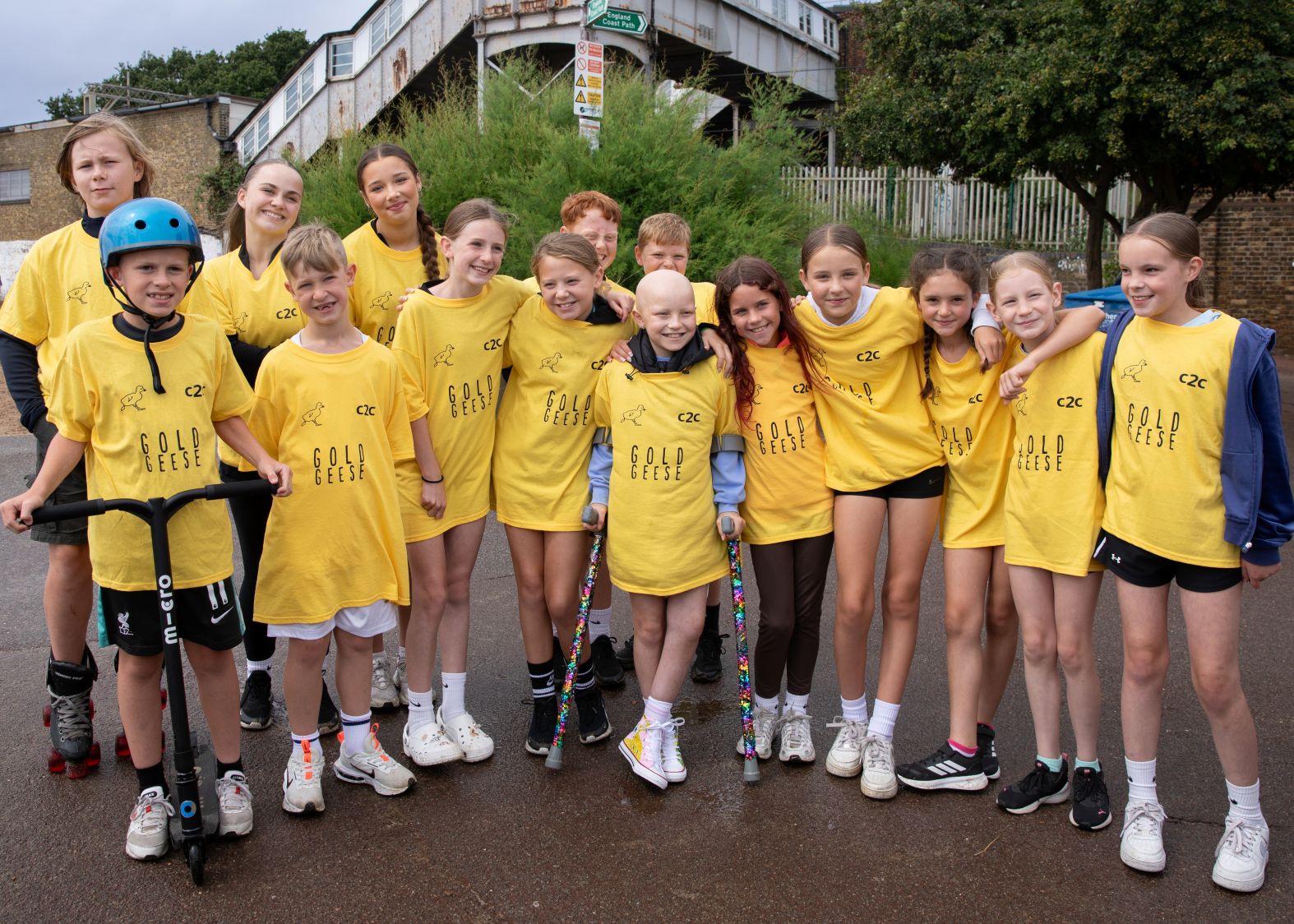 GOLD GEESE CELEBRATES 8 YEARS OF SUPPORTING ESSEX FAMILIES THROUGH CHILDHOOD CANCER